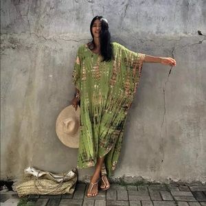 Zinnia Envy Bohemian Kaftan Kimono Robe Coverup